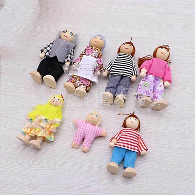 Mini Dollhouse Family Sets MIMO-PW0003-126-1