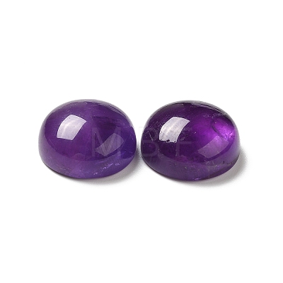 Natural Amethyst Cabochons G-H282-05B-1