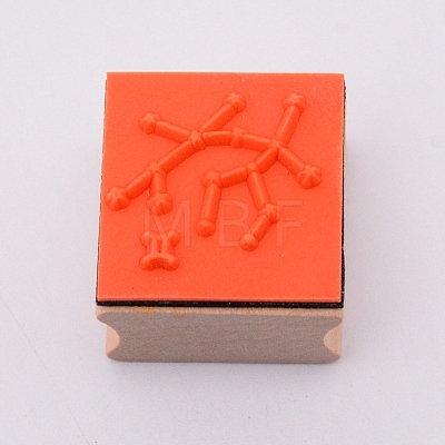 Wooden Stamps DIY-WH0175-46C-1
