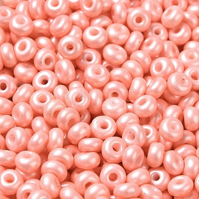 Baking Paint Luster Glass Seed Beads X1-SEED-B001-04A-08-1