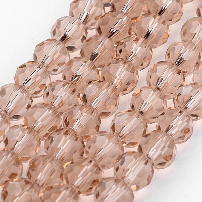 Transparent Glass Bead Strands LS-GLAA-G013-4mm-90-1