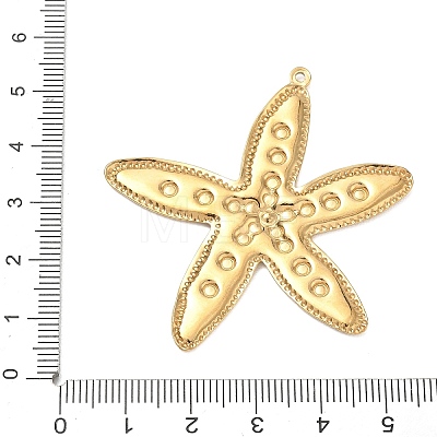 304 Stainless Steel Enamel Big Pendants SA-CBA800D-02A-G-1