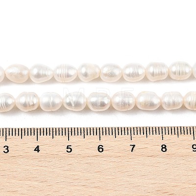 Natural Cultured Freshwater Pearl Beads Strands PEAR-I007-01C-04A-1