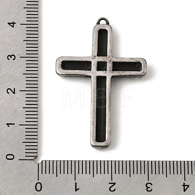 304 Stainless Steel Rhinestone Pendants STAS-B128-09AS-01-1