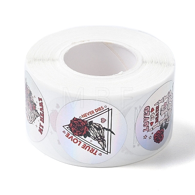 500Pcs Roll Stickers DIY-U008-02D-1