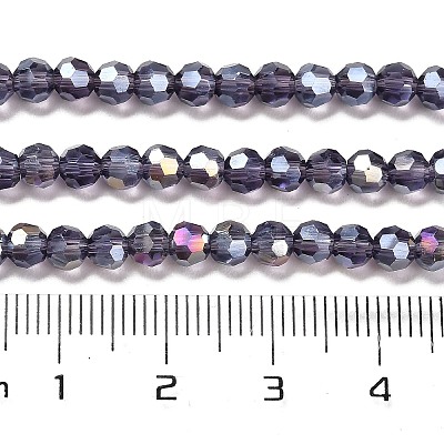 Transparent Glass Beads LS-EGLA-A035-T4mm-B15-1