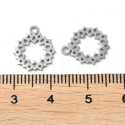 304 Stainless Steel Charms STAS-Q303-06P-1