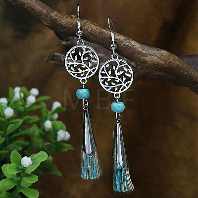 Elegant and Stylish Turquoise Earrings with Unique Personality Charm FF3029-8-1