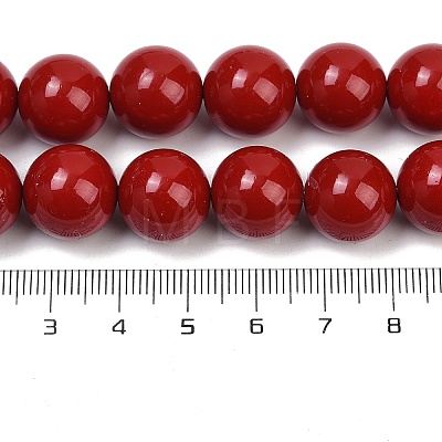 Shell Pearl Beads Strands BSHE-K015-14mm-01-1