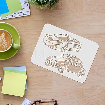 Large Plastic Reusable Drawing Painting Stencils Templates DIY-WH0202-148-1