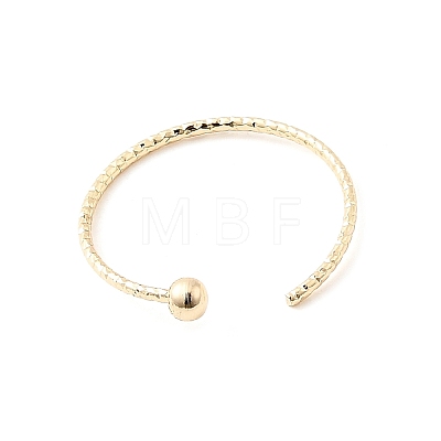 Brass Cuff Ring Settings KK-P337-01G-1