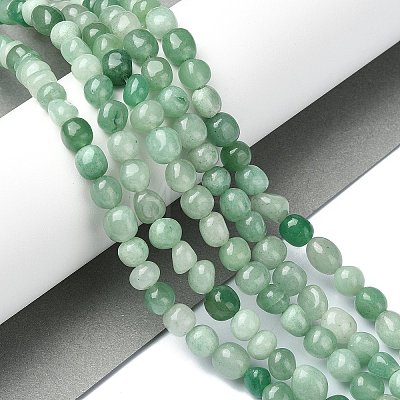 Natural Green Aventurine Beads Strands G-C135-H01-01-1