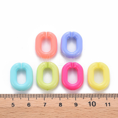 Opaque Acrylic Linking Rings SACR-T357-01A-1