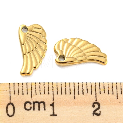 304 Stainless Steel Charms STAS-Z047-08G-1