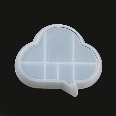 DIY Message Bubble Style Storage Dish Silicone Molds DIY-A035-06A-1