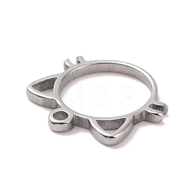 304 Stainless Steel Charms STAS-G287-09P-1