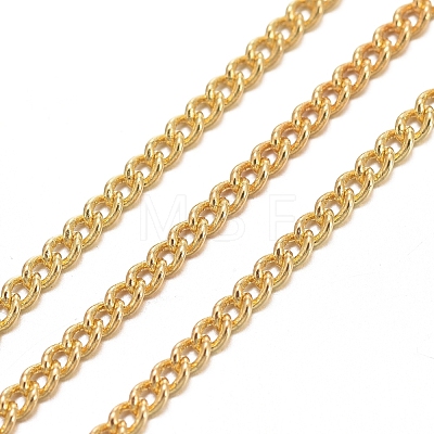 Brass Twisted Chains CHC-S095-G-NF-1