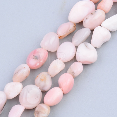 Natural Pink Opal Beads Strands G-S359-169-1