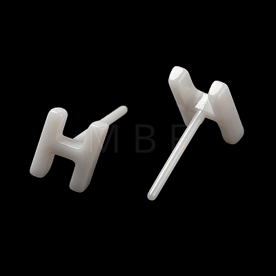 Hypoallergenic Bioceramics Zirconia Ceramic Stud Earrings EJEW-F340-04H-1