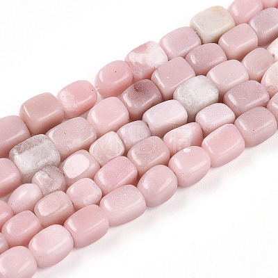 Natural Pink Opal Beads Strands G-N346-04A-09-1