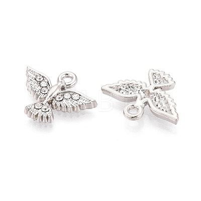 Alloy & Rhinestone Pendants PALLOY-T095-06P-1