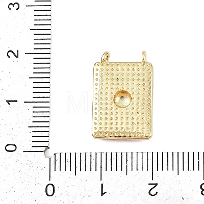 Brass Enamel Pendants KK-L251-01G-D01-1
