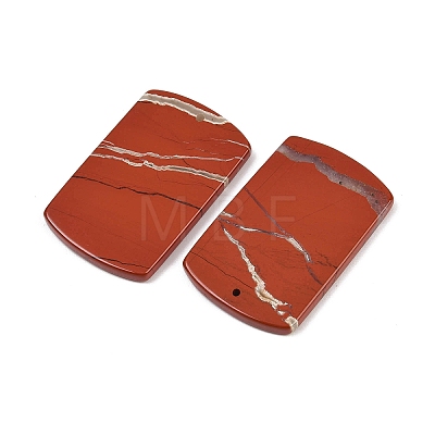 Natural Red Jasper Pendants G-K354-14G-1