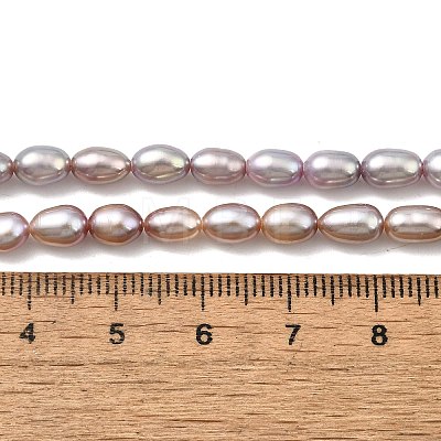 Natural Cultured Freshwater Pearl Beads Strands PEAR-I007-01P-01-1