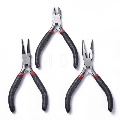 45# Carbon Steel DIY Jewelry Tool Sets Includes Round Nose Pliers PT-R007-05-1