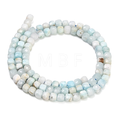 Natural Larimar Beads Strands GG-CBABEF5-B02-01-1