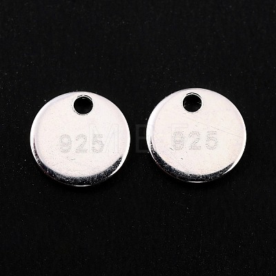925 Sterling Silver Chain Tabs STER-K167-011A-S-1