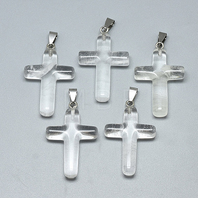 Watermelon Stone Glass Pendants G-T122-18L-1