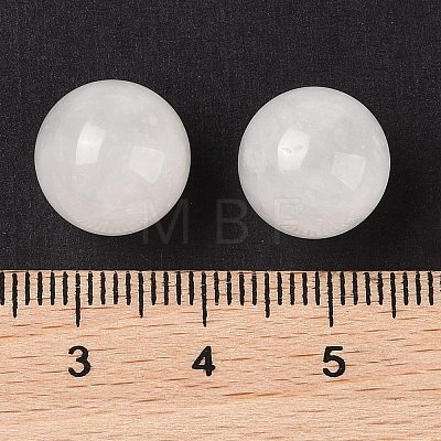 Natural Quartz Crystal No Hole Sphere Beads G-K353-04B-11-1