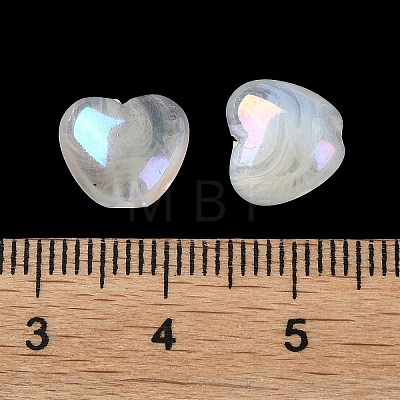 Opaque Acrylic Beads MACR-F079-01-1