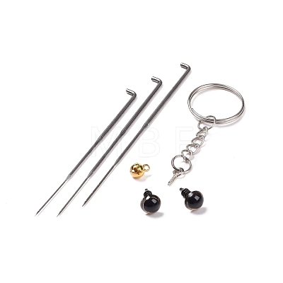 Cat Keychain Needle Felting Kit DIY-P062-04-1
