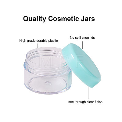   Elegant Plastic Cosmetic Facial Cream Jar MRMJ-PH0001-08-1