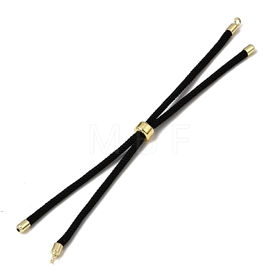 3MM Adjustable Round Nylon Braided Cord Bracelet Making FB-CBAA152-04G-31-1