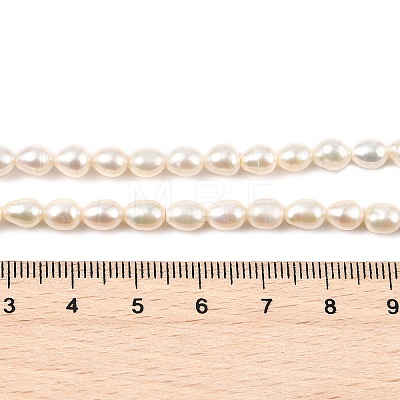 Natural Cultured Freshwater Pearl Beads Strands PEAR-I007-01A-02A-1