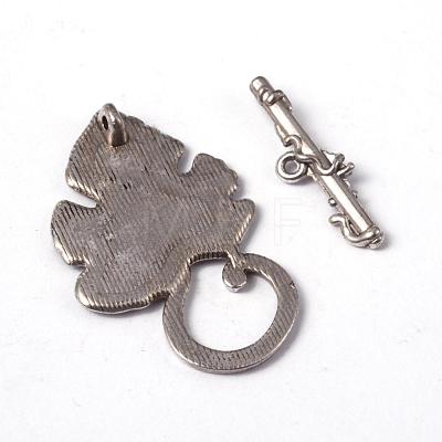 Alloy Toggle Clasps PALLOY-A20005-AS-LF-1