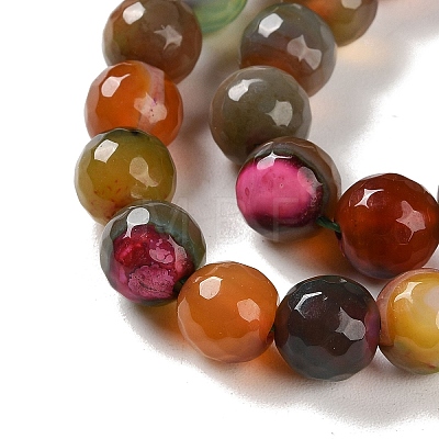 Natural Agate Beads Strands G-M437-B01-01E-1