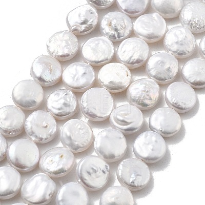 Natural Baroque Keshi Pearl Beads Strands PEAR-P064-08F-06A-1