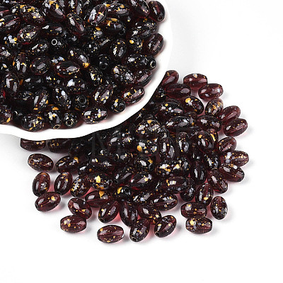 Oval Glass Seed Beads SEED-T009-02J-1