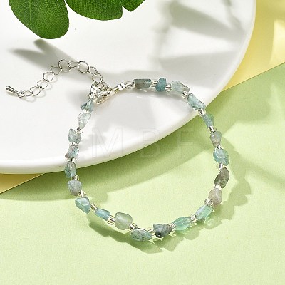 Natural Apatite Beads Bracelets for Women BJEW-H623-02S-16-1