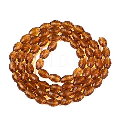 Transparent Glass Beads Strands GLAA-N071-01A-A09-1