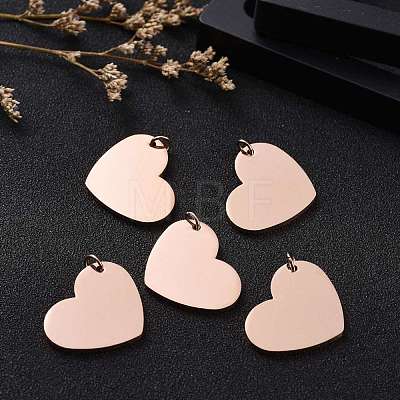 201 Stainless Steel Stamping Blank Tag Pendants STAS-S105-T619-3-1