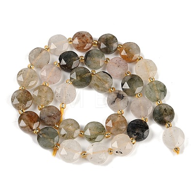 Natural Rutilated Quartz Beads Strands G-C116-A39-01-1