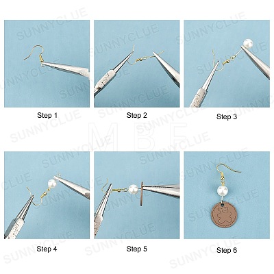 SUNNYCLUE DIY Dangle Earring Making Kits DIY-SC0016-63-1