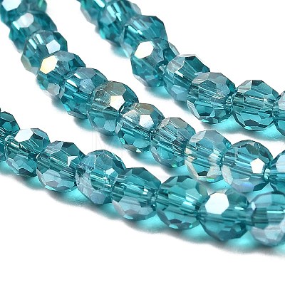 Transparent Glass Beads EGLA-A035-T4mm-B12-1