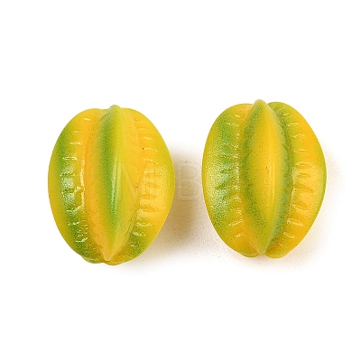 Fruit Series Opaque Resin Beads RE-CBAC4C7-11G-1