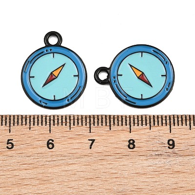 Baking Paint Alloy Enamel Pendants AL-CBA79B7-02EB-01-1